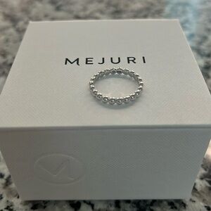 Mejuri Metallic Sphere Ring